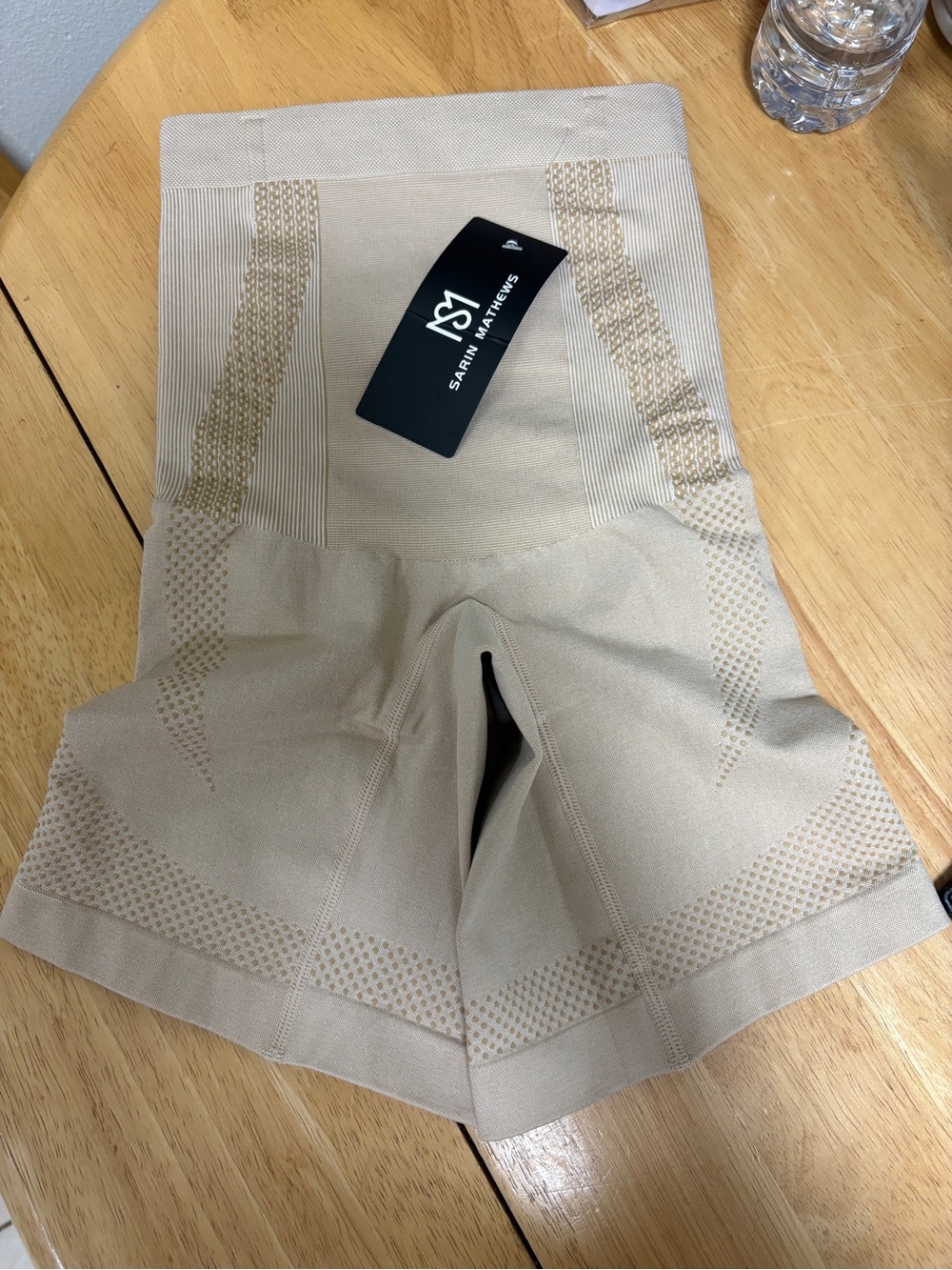 Sarin Mathews Women’s Tummy Control Shape-wear Shorts, NUDE, Size XS, BNWT, New